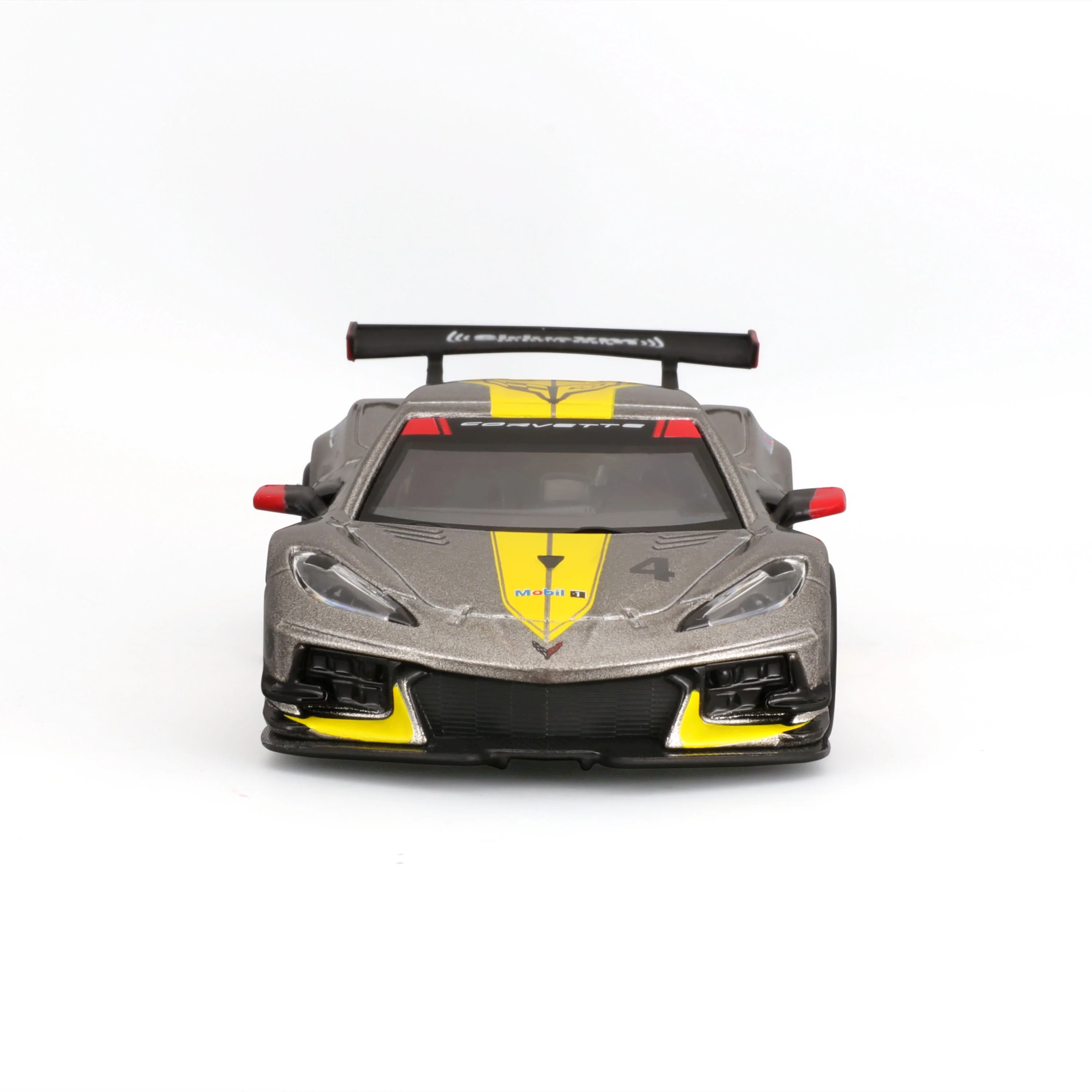 2020 Chevrolet Corvette C8.R 1:43 grigia metallizzata con teca espositiva - Image 3
