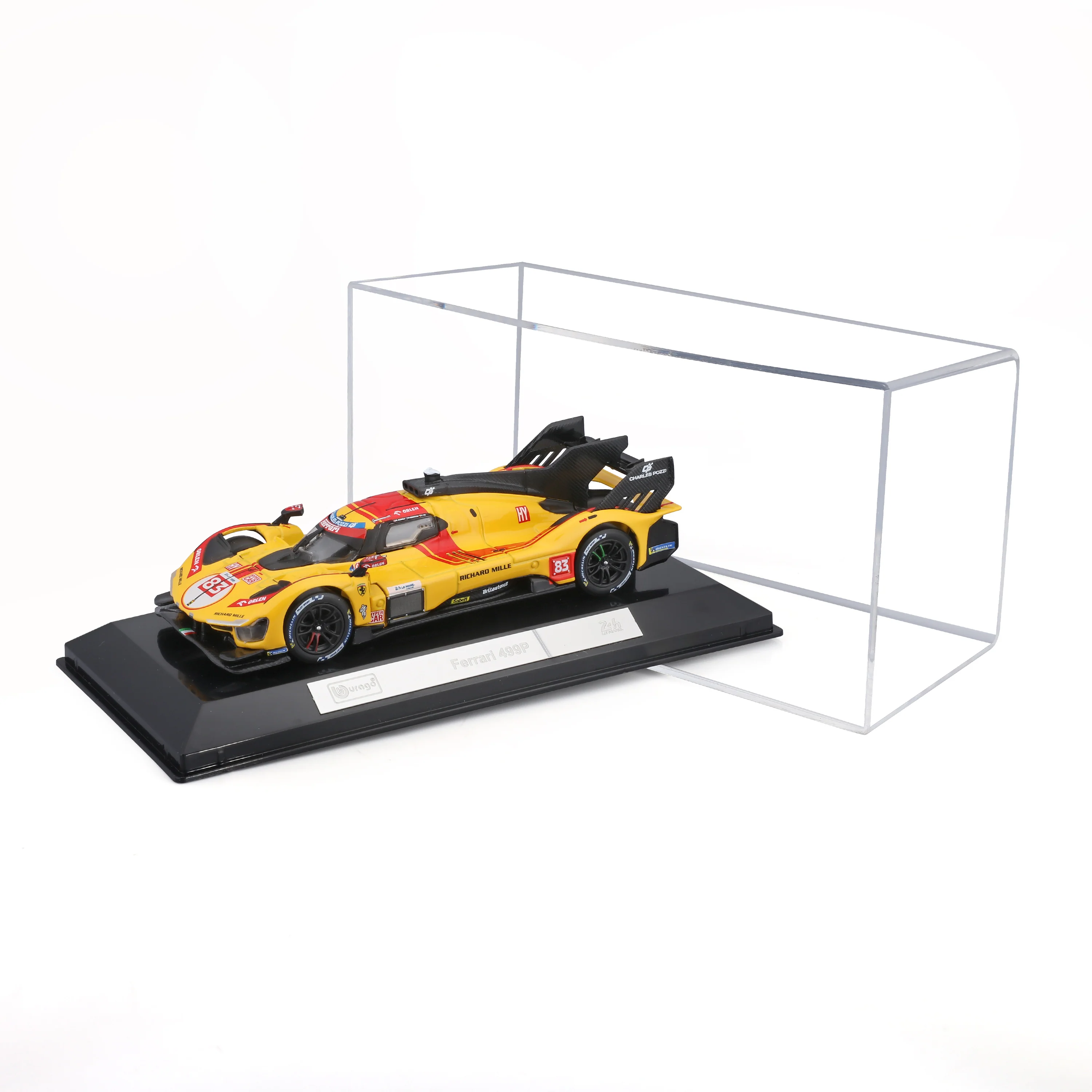 FERRARI 499P 24H LMH Hypercar 2025 #83 1:43 con teca espositiva