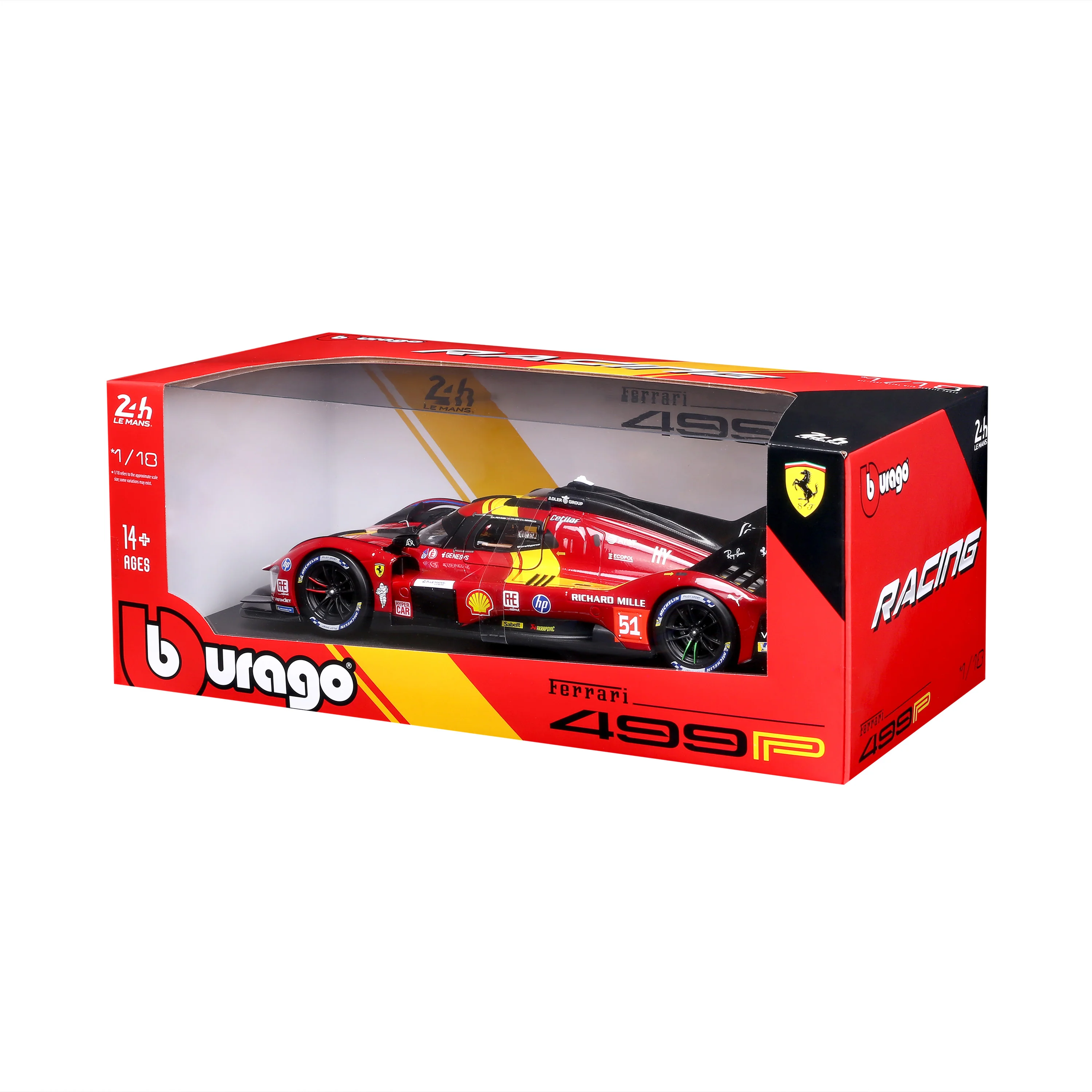 Ferrari 499P 24H LMH Hypercar 2025 n°51 1:18 - Image 7