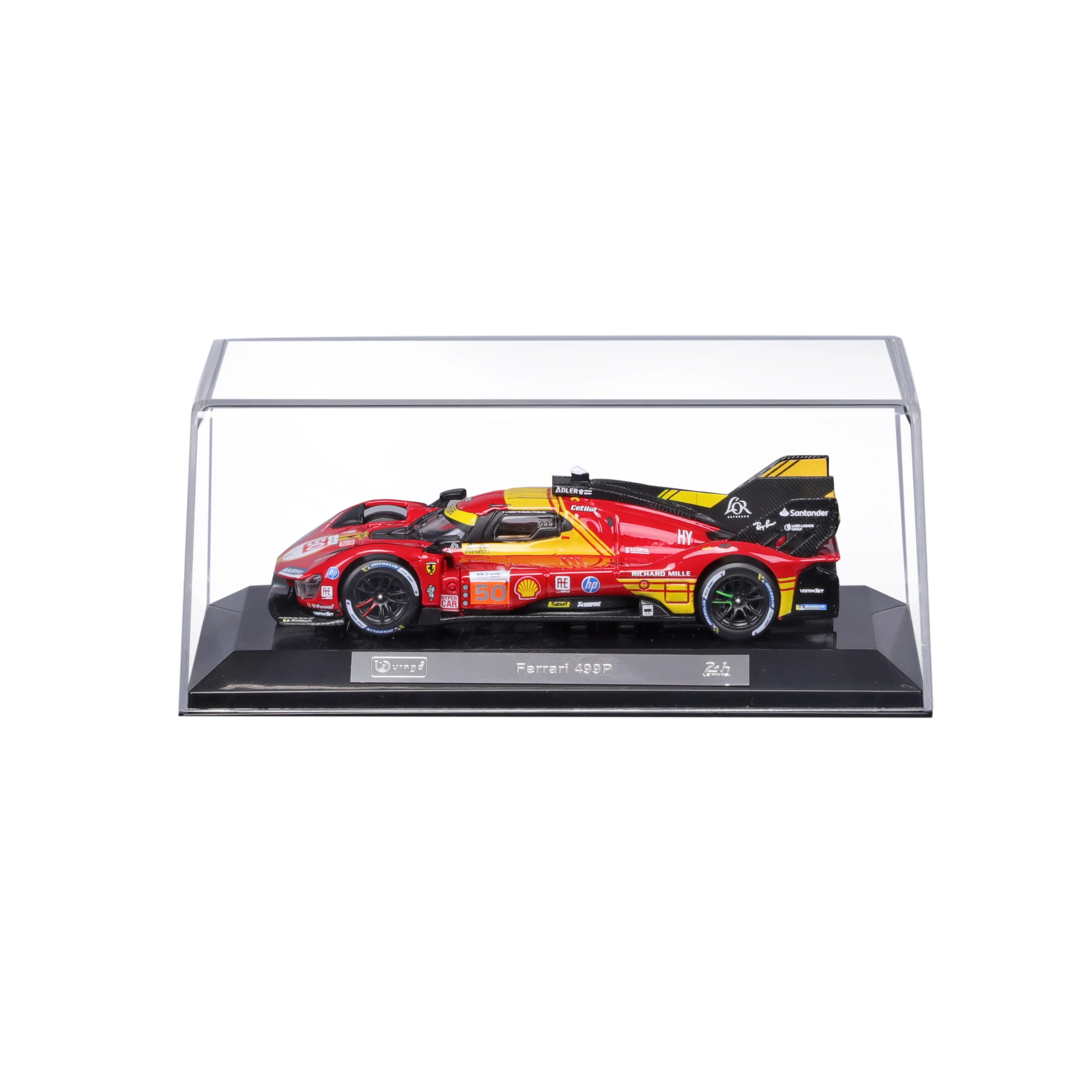 Ferrari 499P #50 24h Le Mans Champion 2024 – 1:43 Diecast Model with Display Case - Image 2