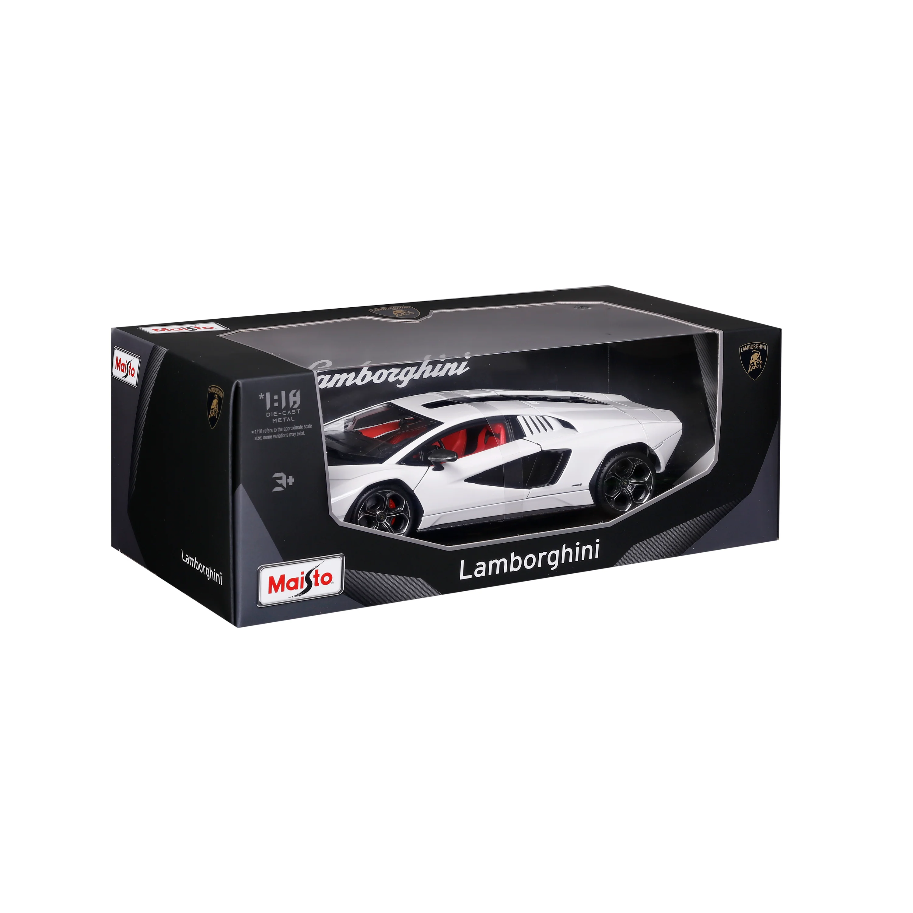 Lamborghini Countach LPI 800-4 White – 1:18 Diecast Model - Image 2