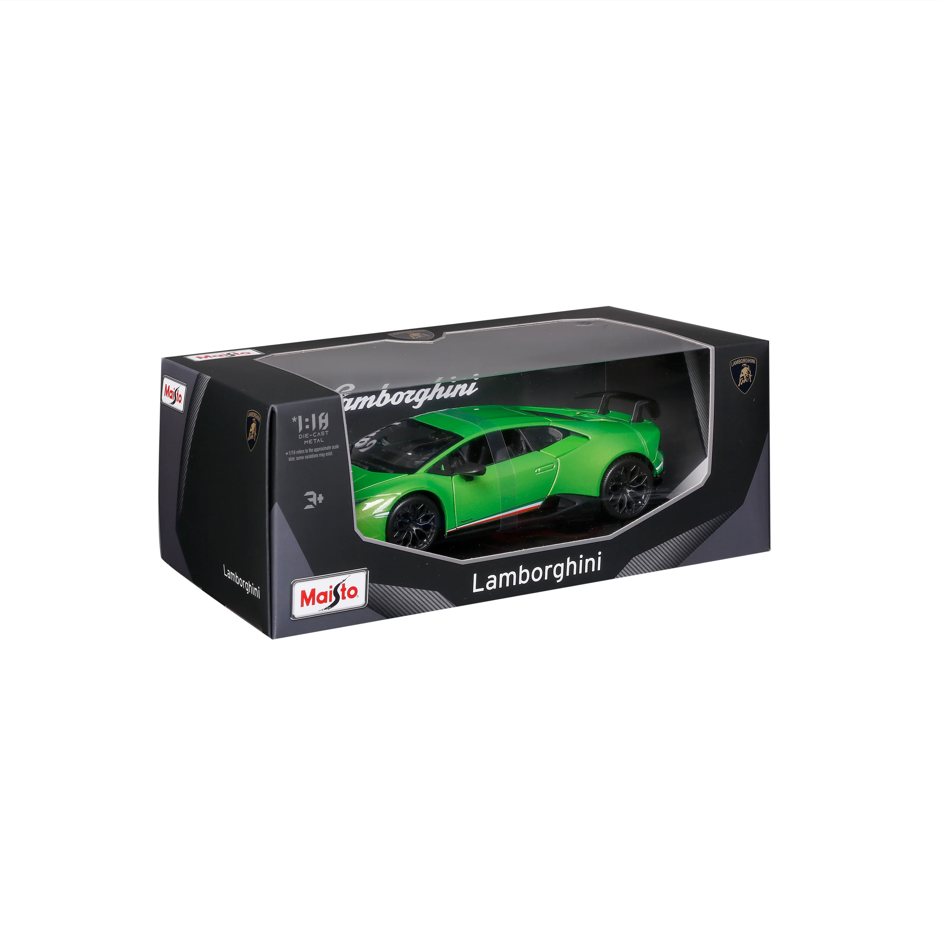 Lamborghini Huracán Performante Green – 1:18 Diecast Model - Image 2