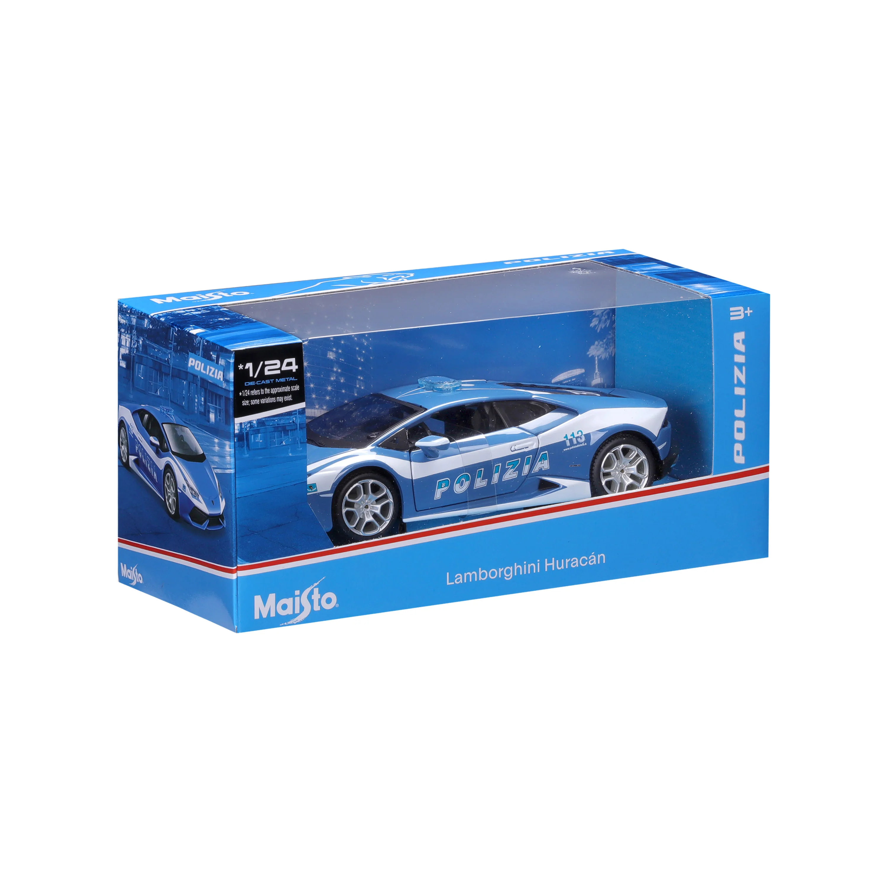 Lamborghini Huracán Police 1:24 - Image 2
