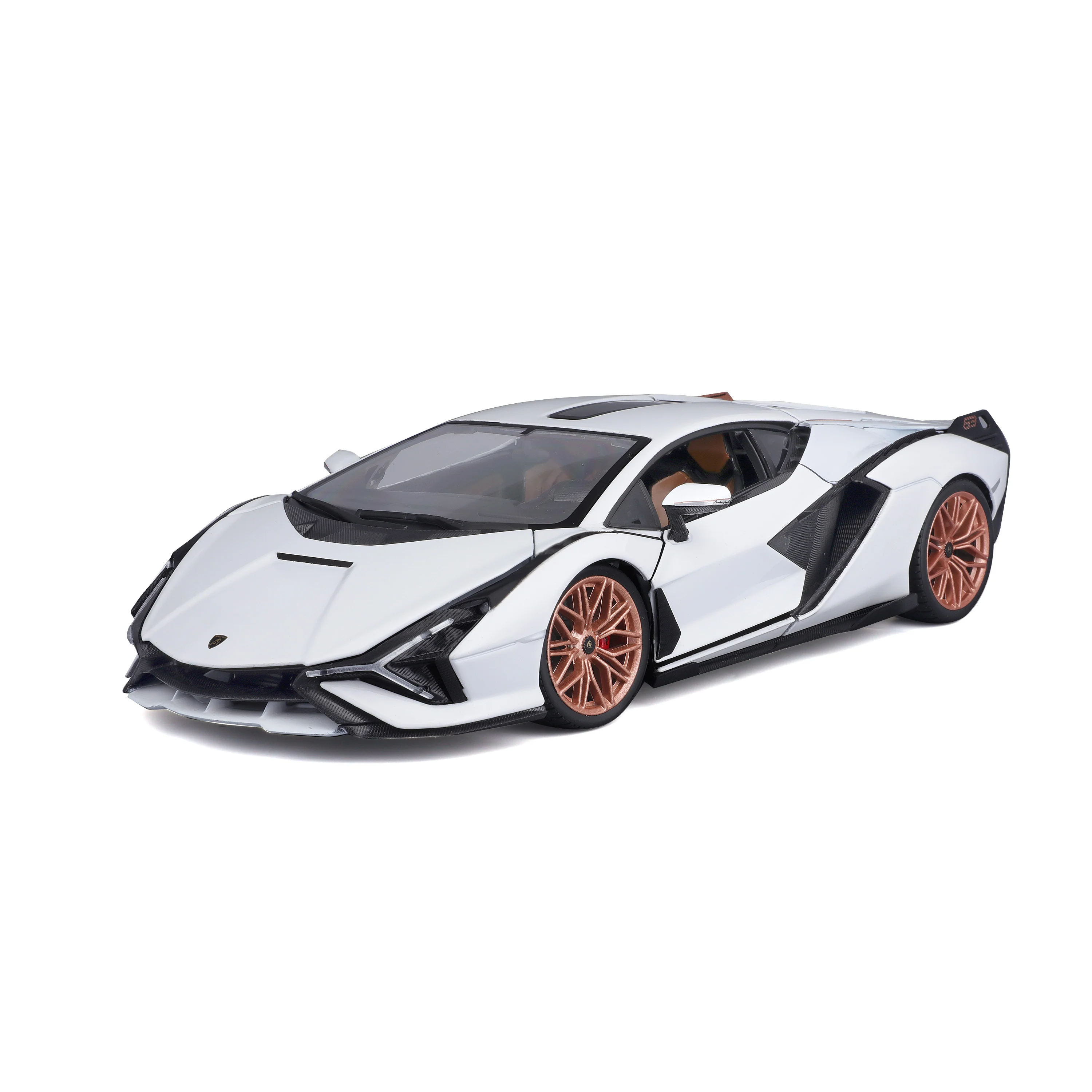 Lamborghini Sian FKP 37 1:18 bianca