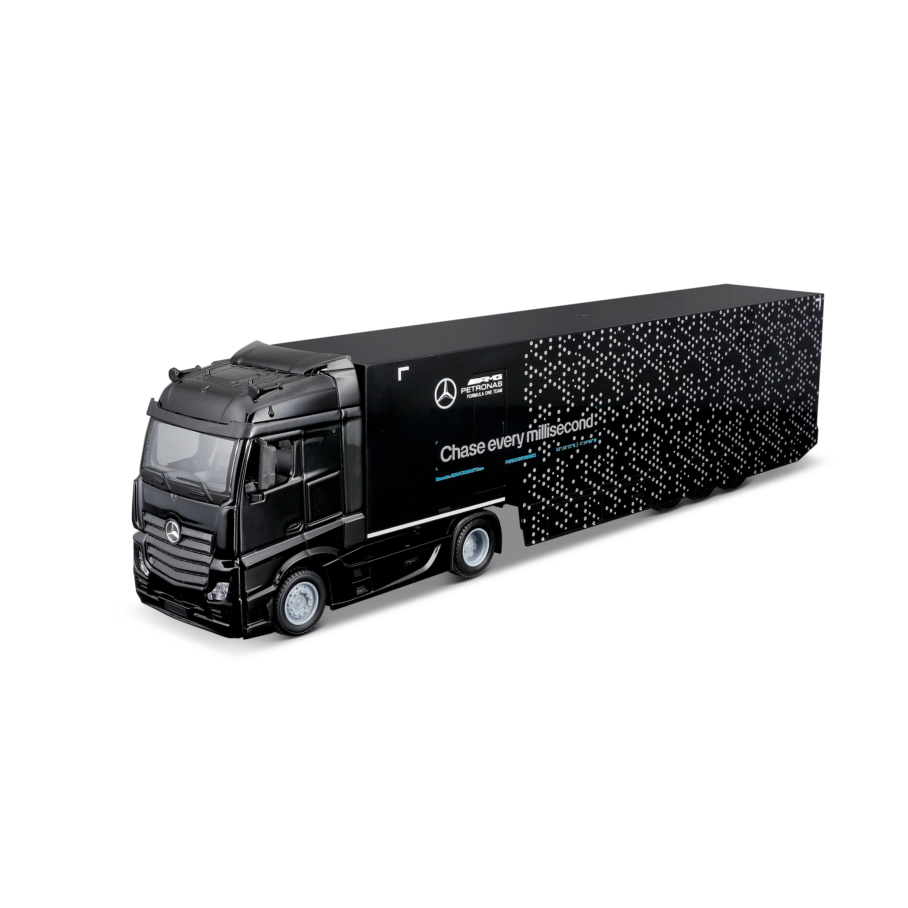 Mercedes-AMG Semi Truck with Mercedes W15 #63 George Russell – 1:43 Diecast Model - Image 2