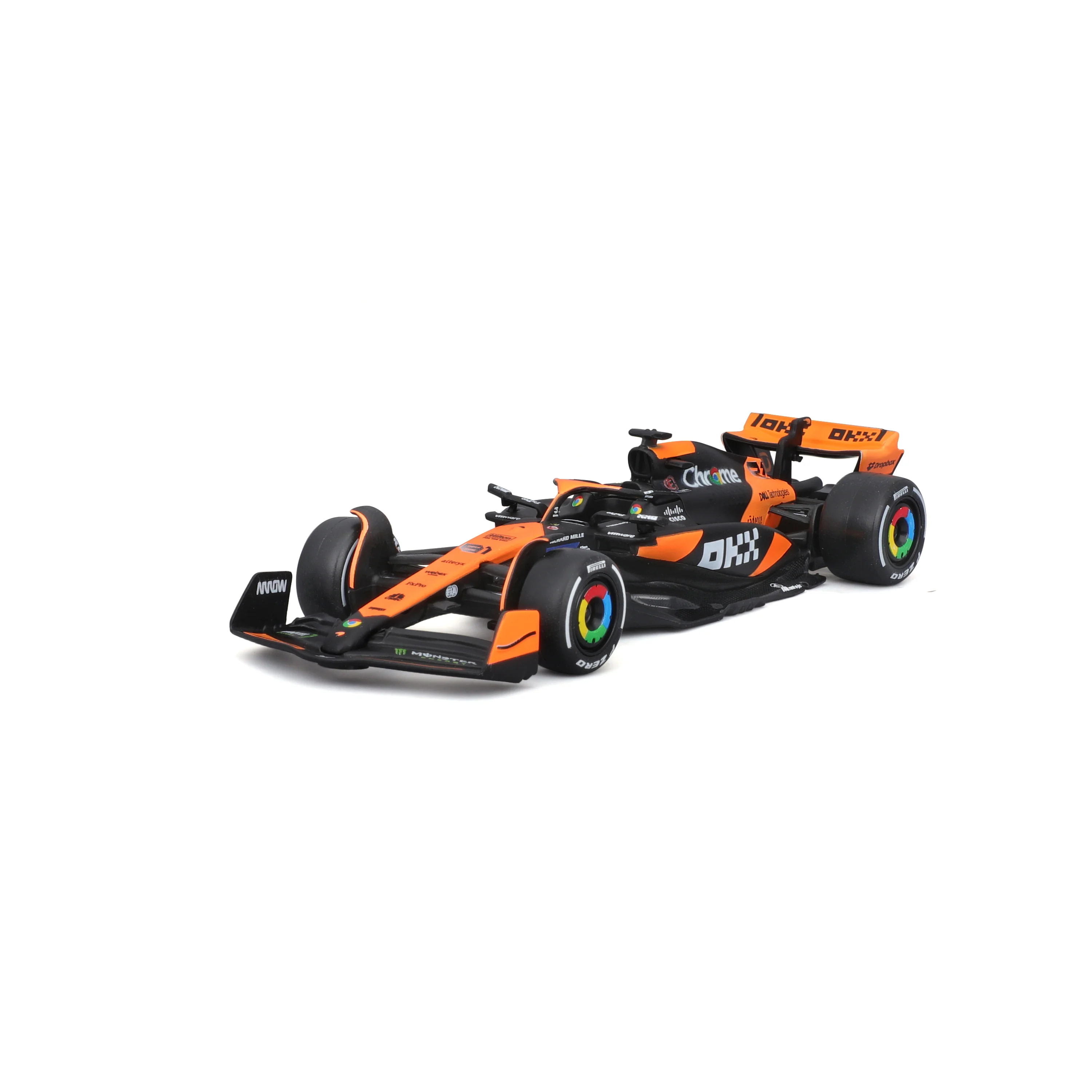 Mercedes Semi Truck with McLaren MCL38 #4 Lando Norris – 1:43 Diecast Model - Image 4