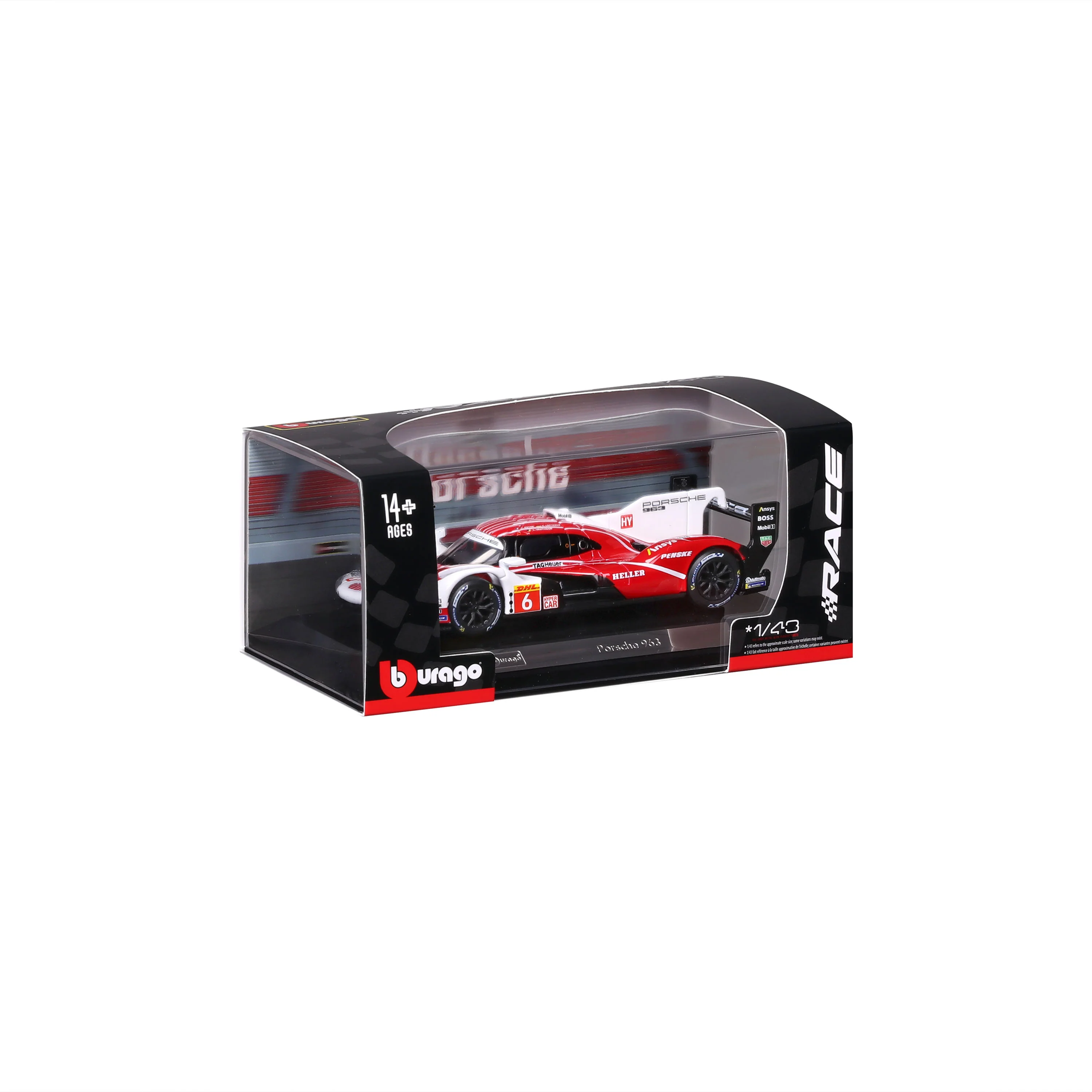 Porsche 963 #6 1:43 con teca espositiva - Image 2